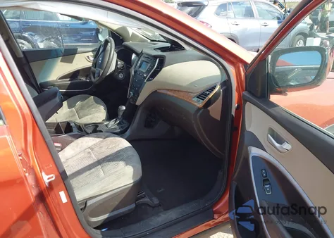 2015 Hyundai Santa Fe Sport 2.4L from USA, damaged, VIN 5XYZU3LBXFG296884